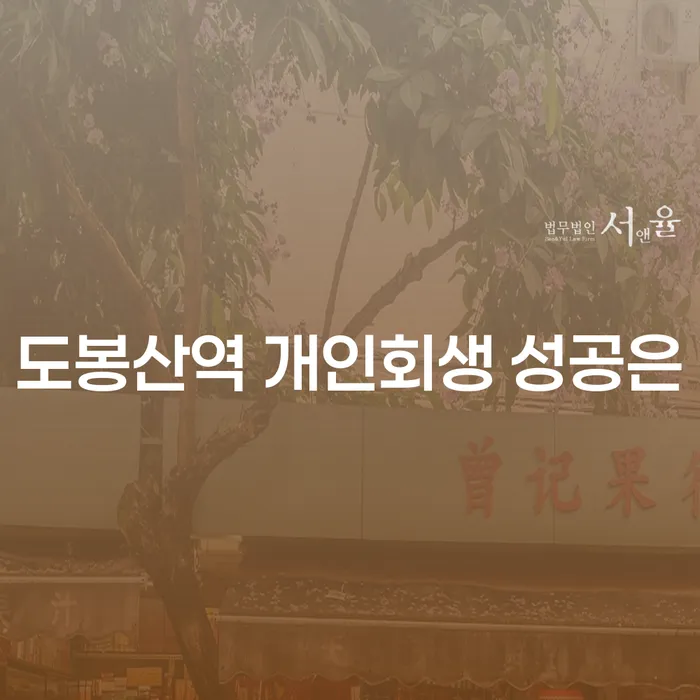 도봉산역 개인회생 성공은